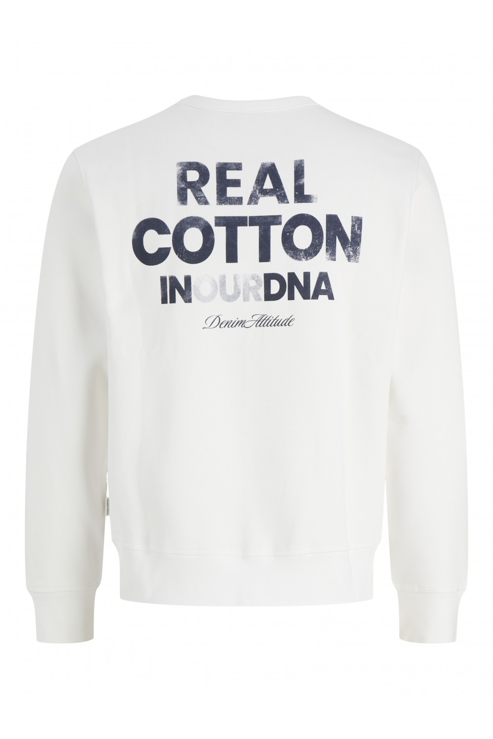 JACK & JONES DOVER GRAPHIC SWEAT CREW SN CLOUD DANCER 12299443