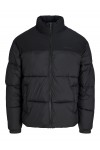 JACK & JONES RAZE COLLAR STAND PUFFER BLACK 12299096