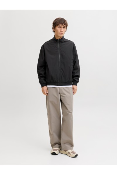 JACK & JONES CHARGE STAND COLLAR BOMBER NOOS BLACK 12288895