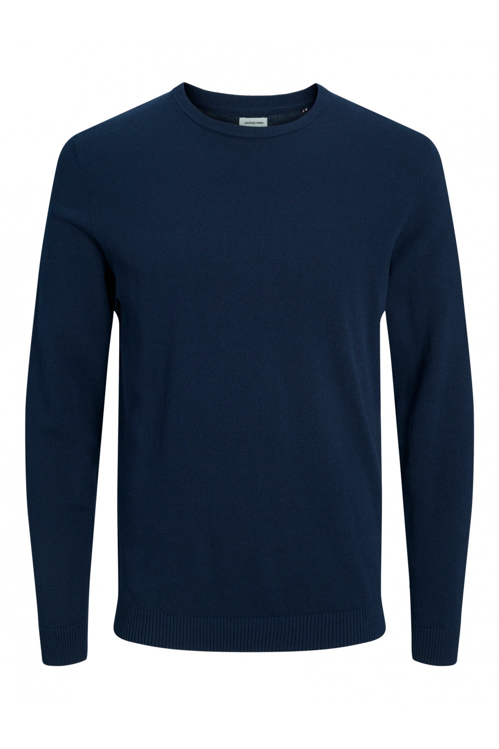 JACK & JONES BASIC KNIT CREW NECK NAVY BLAZER 12137190 