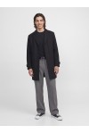 JACK & JONES EBRODY KNIT CREW NECK BLACK 12298311