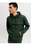 JACK&JONES CORP LOGO SWEAT HOOD NOOS SCARAB 12152840