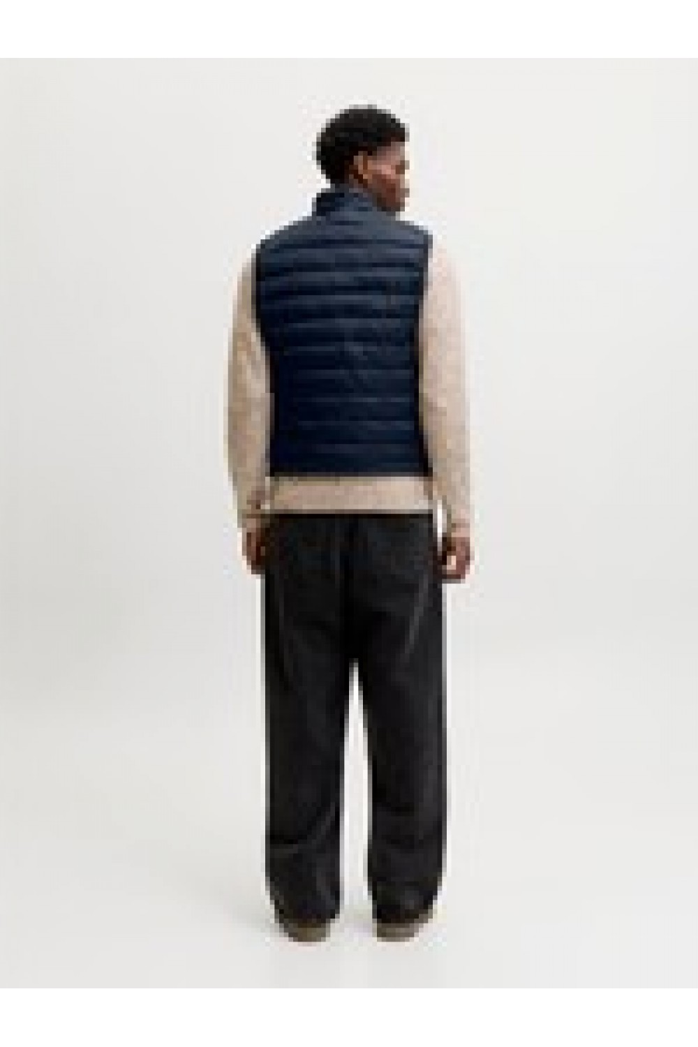 JACK & JONES KINGSLEY LIGHT BODYWARMER COLLAR NOOS NAVY BLAZER 12298870