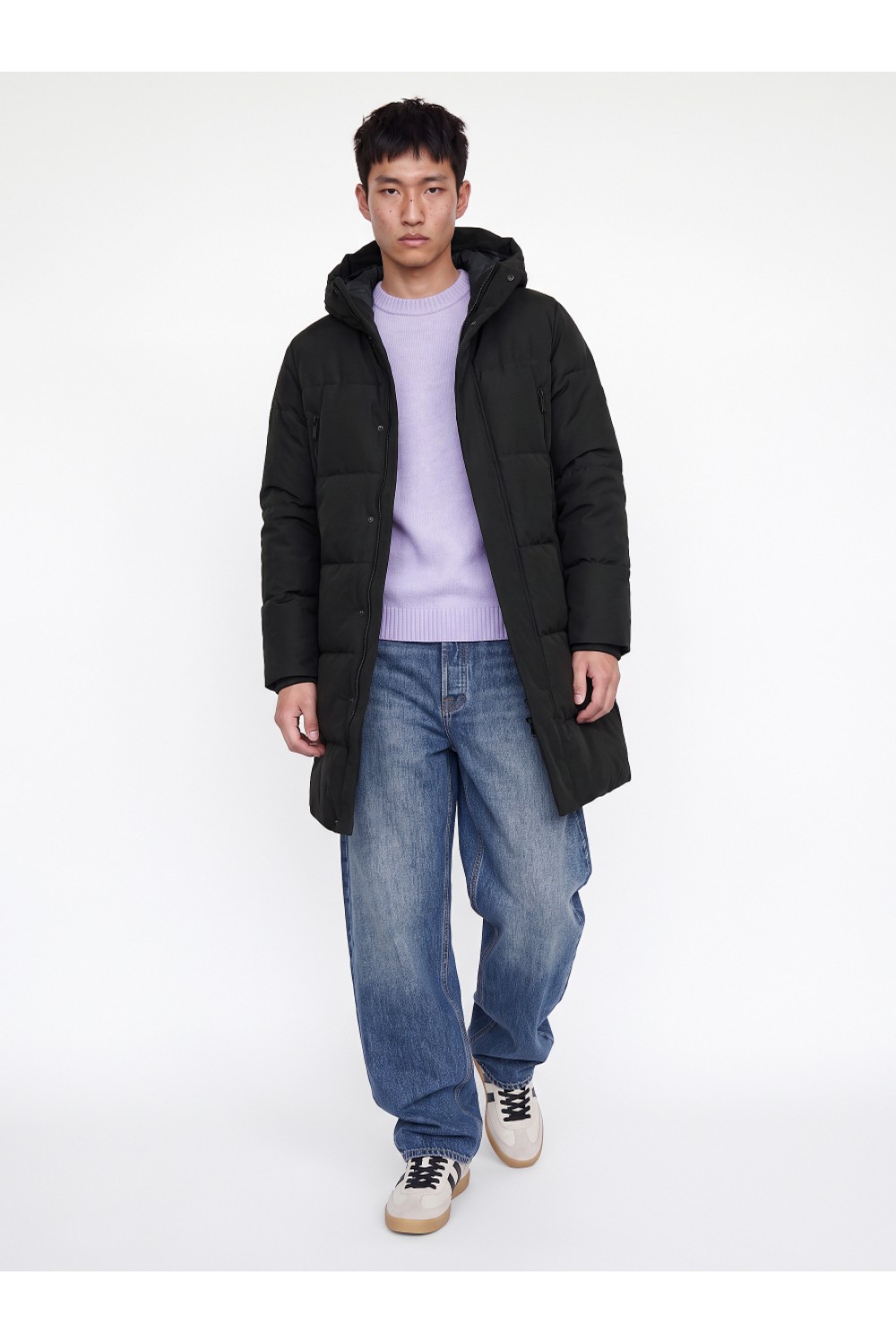 JACK & JONES COBECKS LONG PUFFER SN BLACK 12298859