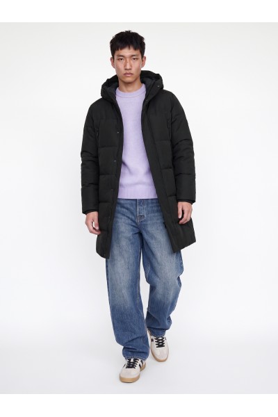 JACK & JONES COBECKS LONG PUFFER SN BLACK 12298859