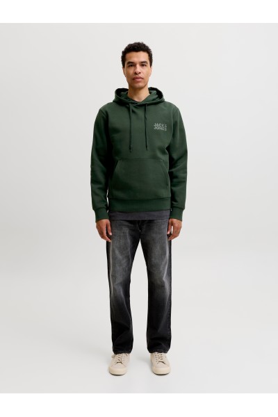 JACK&JONES CORP LOGO SWEAT HOOD NOOS SCARAB 12152840