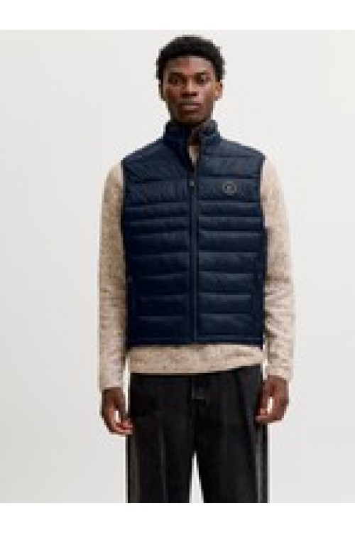 JACK & JONES KINGSLEY LIGHT BODYWARMER COLLAR NOOS NAVY BLAZER 12298870