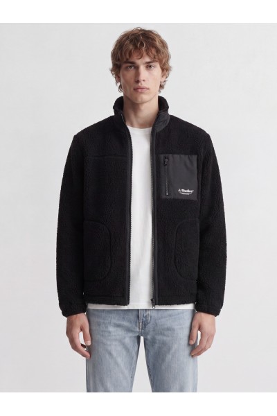 JACK & JONES ESOHO TEDDY JACKET AW26 NOOS BLACK 12299491