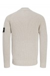 JACK & JONES CLEVELAND KNIT ZIP CARDIGAN MOONBEAM 12298551
