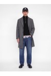JACK & JONES SAGE KNIT HALF ZIP BLACK 12298501