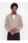 JACK & JONES SAGE KNIT HALF ZIP ATMOSPHERE 12298501