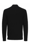 JACK & JONES CLEVELAND KNIT ZIP CARDIGAN BLACK 12298551