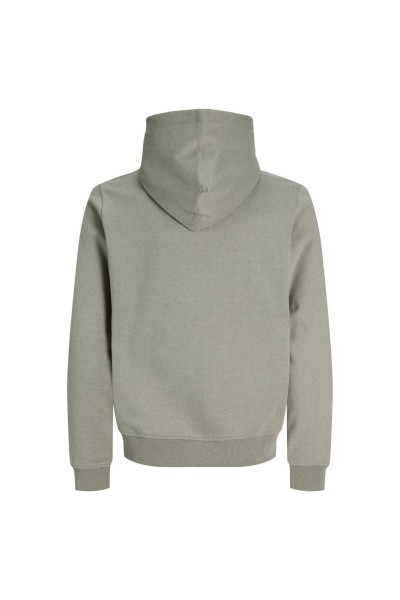JACK & JONES COFUSION BRANDING MELANGE SWEAT HOOD VETIVER 12300830