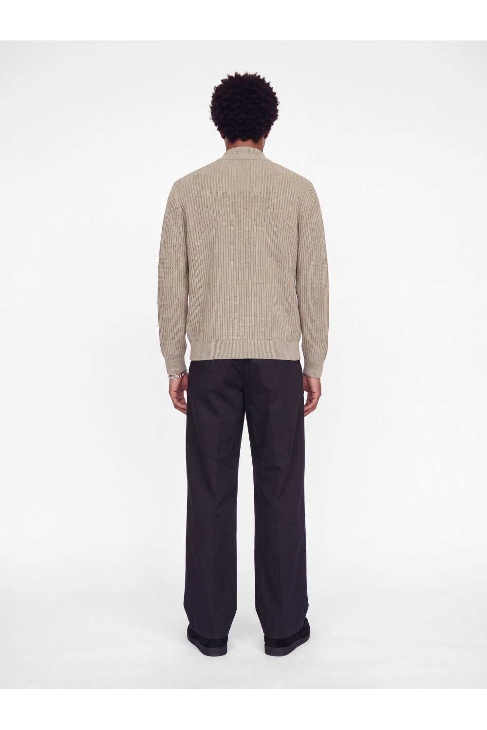 JACK & JONES SAGE KNIT HALF ZIP ATMOSPHERE 12298501
