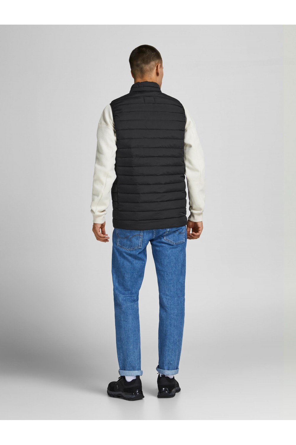 JACK&JONES JJERECYCLE BODYWARMER NOOS BLACK 12211132