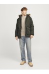 JACK & JONES CAMP FAUX FUR PARKA BF GREEN 12279267