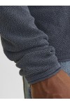 JACK & JONES DEAN KNIT CREW NECK AW24 NAVY BLAZER 12260832