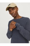JACK & JONES DEAN KNIT CREW NECK AW24 NAVY BLAZER 12260832
