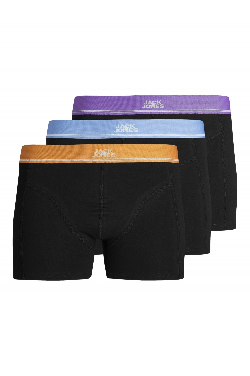 JACK & JONES JACKONGA SOLID TRUNKS 3 PACK DEEP LAVENDER 12250217