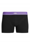 JACK & JONES JACKONGA SOLID TRUNKS 3 PACK DEEP LAVENDER 12250217