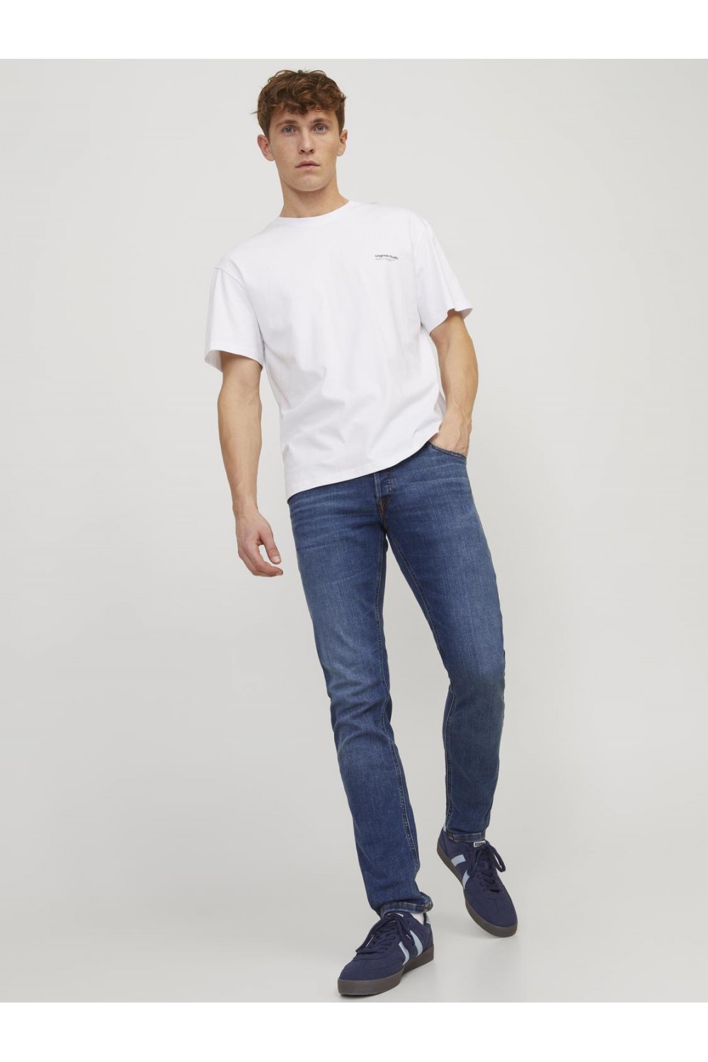 JACK & JONES JJIGLENN JJORIGIN BLUE DENIM 12152347