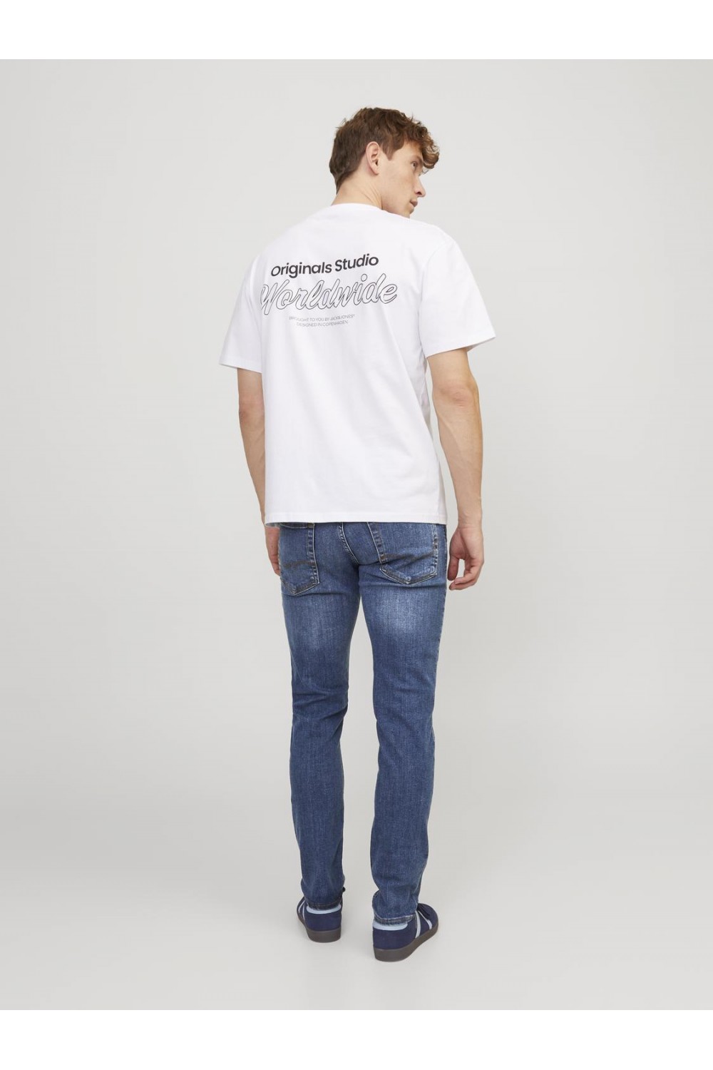 JACK & JONES JJIGLENN JJORIGIN BLUE DENIM 12152347