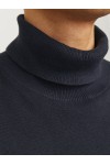JACK & JONES EBASIC KNIT ROLL NECK NOOS NAVY BLAZER 12258051