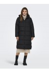 ONLY MONTANA LONG PUFFER JACKET NOOS OTW BLACK 15226559