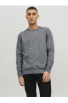 JACK & JONES BASIC KNIT CREW NECK NAVY BLAZER 12137190 