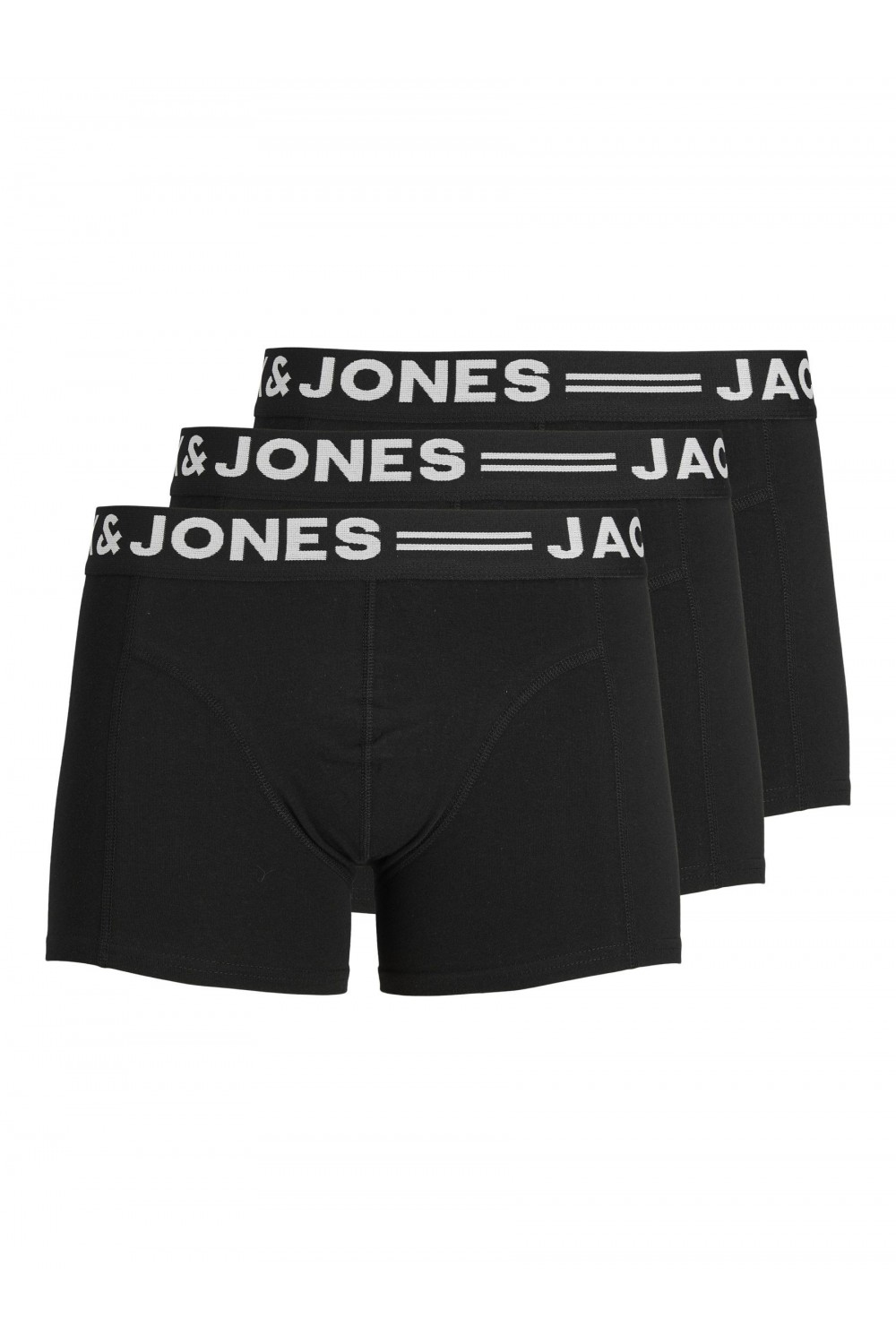 JACK & JONES SENSE TRUNKS 3-PACK NOOS BLACK 12081832