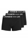 JACK & JONES SENSE TRUNKS 3-PACK NOOS BLACK 12081832