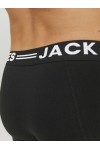 JACK & JONES SENSE TRUNKS 3-PACK NOOS BLACK 12081832