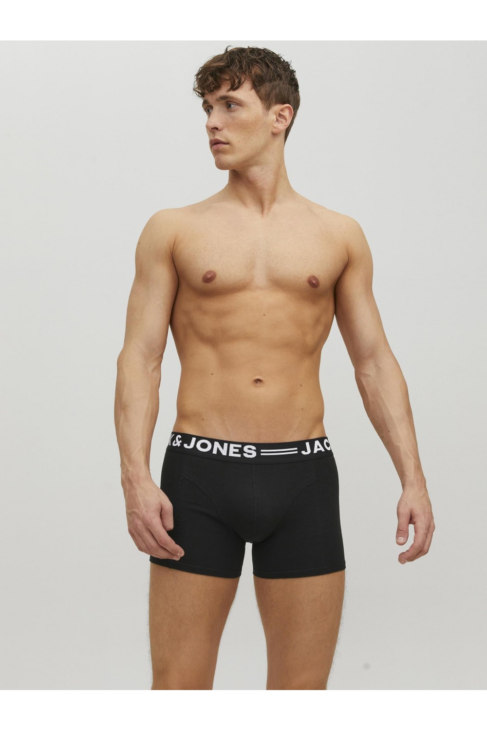 JACK & JONES SENSE TRUNKS 3-PACK NOOS BLACK 12081832