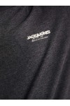 JACK & JONES ALVIS TEE LS CREW NECK BLACK 12259735