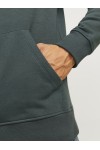 JACK & JONES PORTLAND BLOCK SWEAT HOOD LN FOREST RIVER 12262421