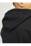 JACK & JONES PORTLAND BLOCK SWEAT HOOD LN BLACK 12262421