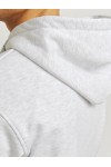 JACK & JONES PORTLAND BLOCK SWEAT HOOD LN LIGHT GREY 12262421