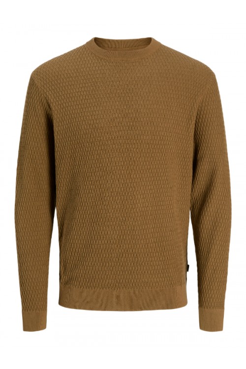 JACK&JONES JPRBLAREAGAN KNIT CREW NECK ERMINE 12283381