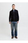 JACK & JONES PANNEL KNIT ZIP CARDIGAN AW25 SKY CAPTAIN 12278920