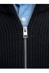 JACK & JONES PANNEL KNIT ZIP CARDIGAN AW25 SKY CAPTAIN 12278920