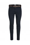 JACK&JONES JPSTMARCO FRANCO CHINO WITH BELT DARK NAVY 12279249