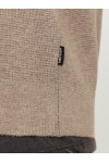 JACK & JONES PRBLAMILANO STITCH KNIT HALF ZIP SN BEIGE 12259664