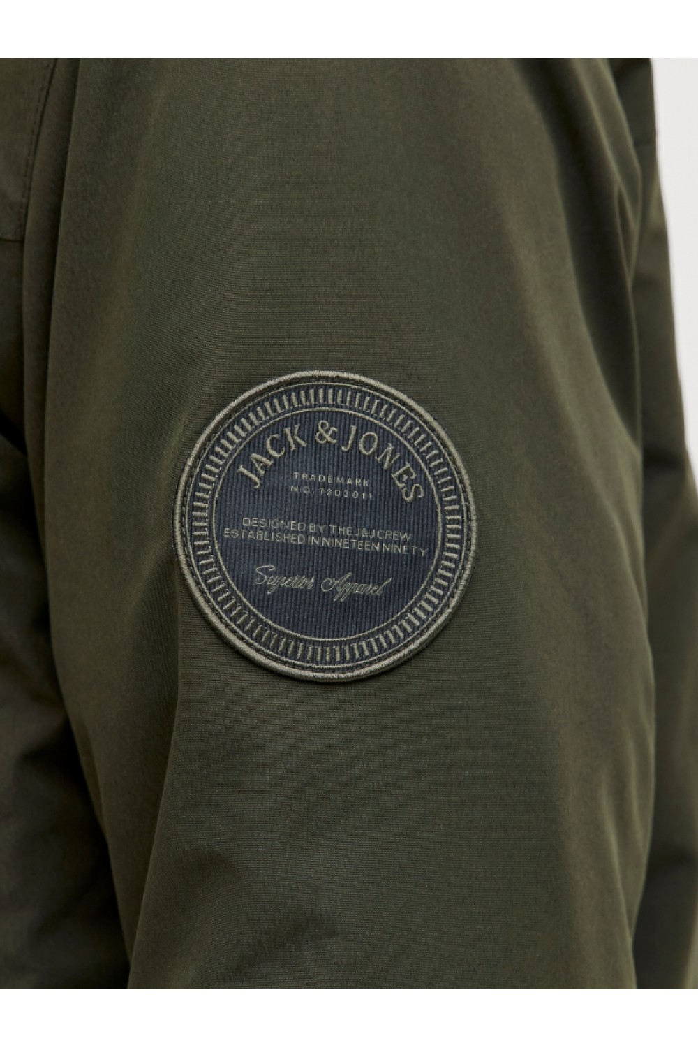 JACK & JONES CAMP FAUX FUR PARKA BF GREEN 12279267