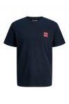 JACK & JONES JJBRANDY TEE SS CREW NECK BLUE 12279100