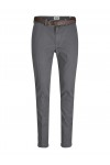 JACK&JONES JPSTMARCO FRANCO CHINO WITH BELT CASTLEROCK 12279249