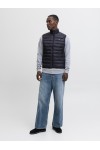 JACK&JONES JJEBRADLEY LIGHT BODYWARMER COLLAR NOOS BLACK 12280973