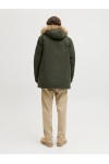 JACK & JONES CAMP FAUX FUR PARKA BF GREEN 12279267