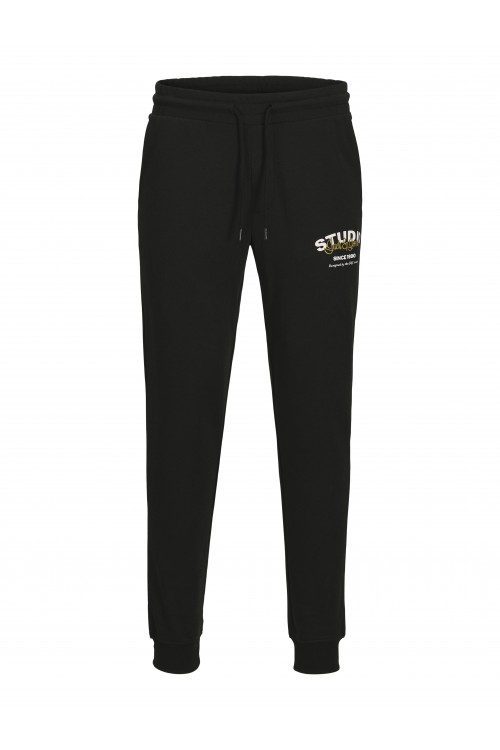 JACK & JONES PSTGORDON YUKI SWEAT PANTS BF BLACK 12279038