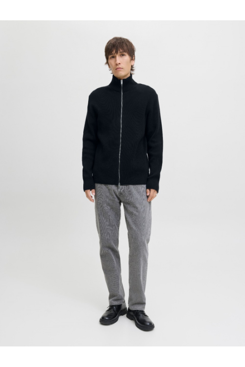 JACK & JONES EPERFECT KNIT ZIP CARDIGAN SN SKY CAPTAIN 12279409