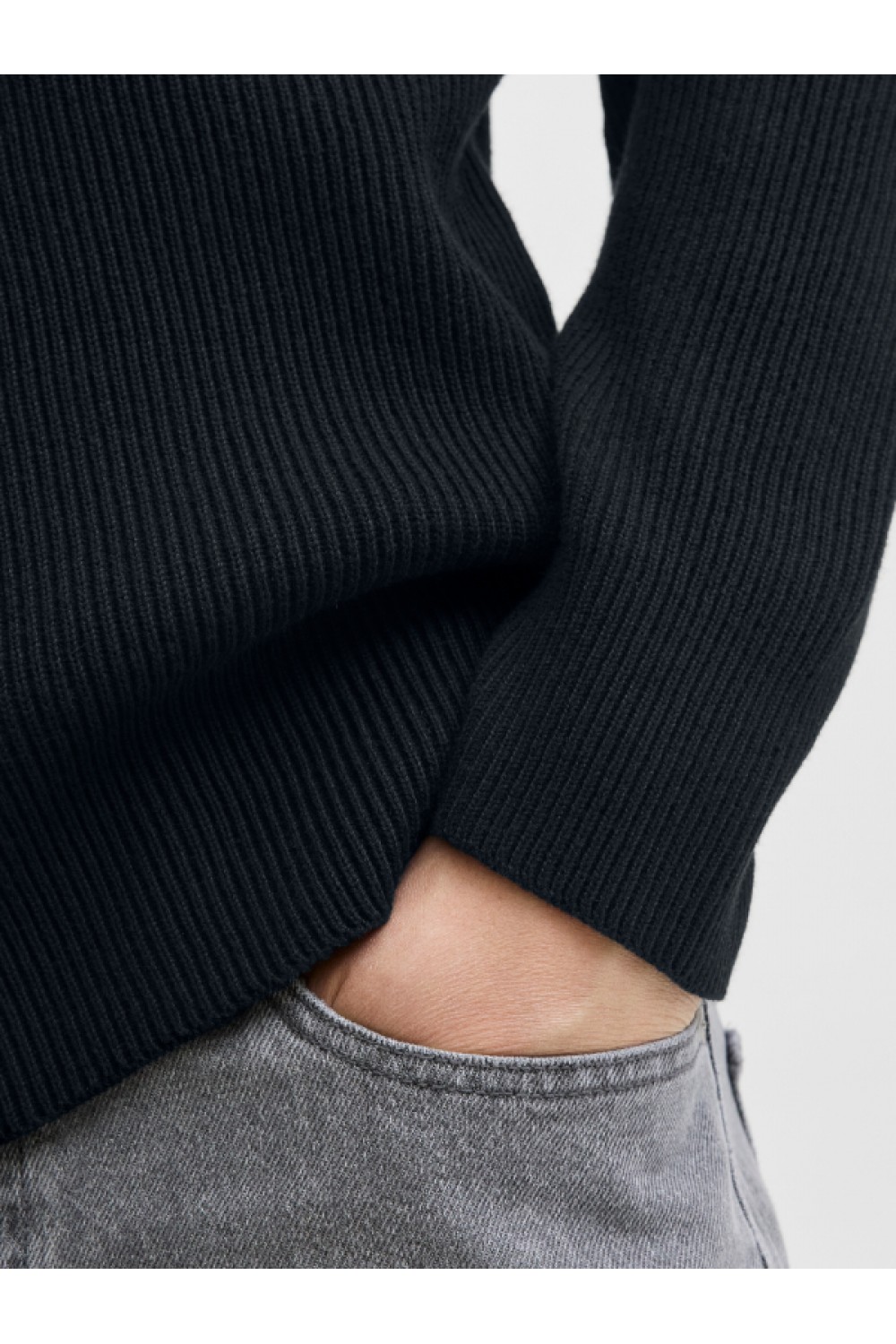 JACK & JONES EPERFECT KNIT ZIP CARDIGAN SN SKY CAPTAIN 12279409